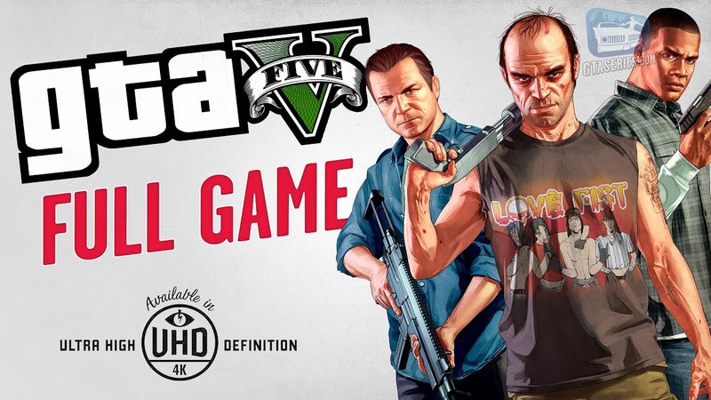 GTA 5 - Full Game Walkthrough in 4K