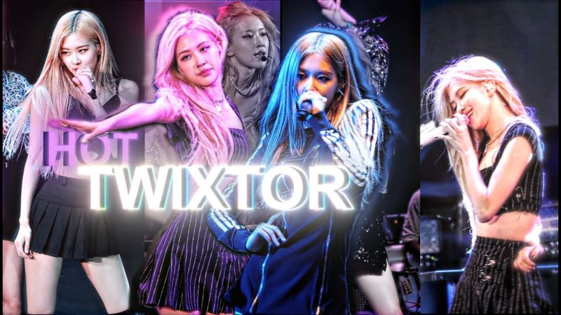 ROSÉ HOT TWIXTOR 4K /  ROSÉ MEGA TWIXTOR FOR EDITS / ROSÉ HOT CLIPS