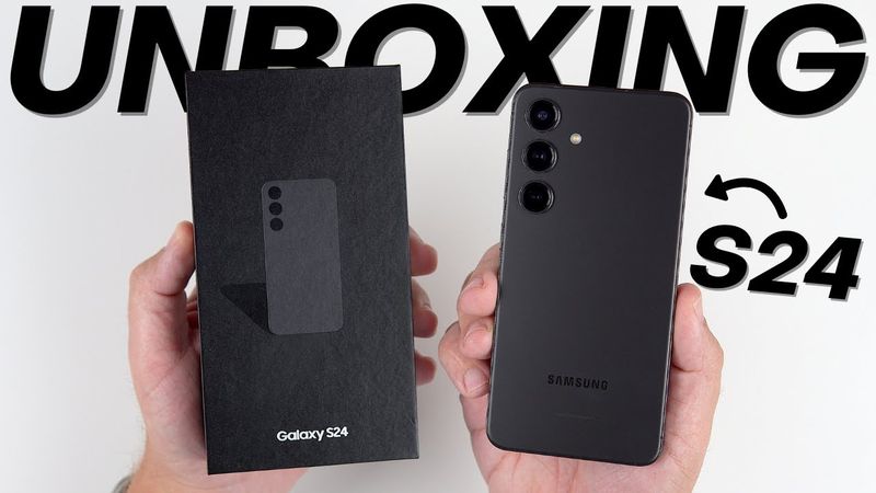 Samsung Galaxy S24 - Unboxing & First Impressions!