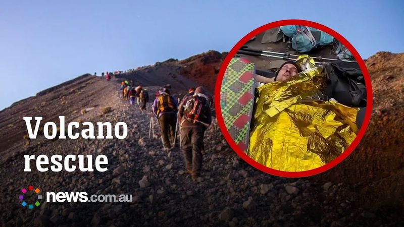 Hiker rescued from volcano where Brazilian tourist died last month