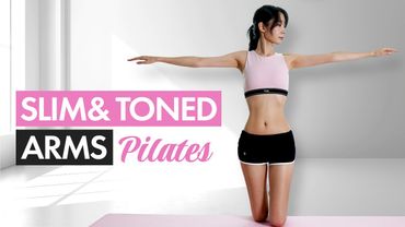 10 Min Upper Body Pilates | Quick Burn, Very Effective Results / Shirlyn Kim.