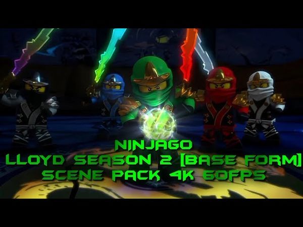 NinjaGo Lloyd Season 2 Base Form Scene Pack 4K 60FPS