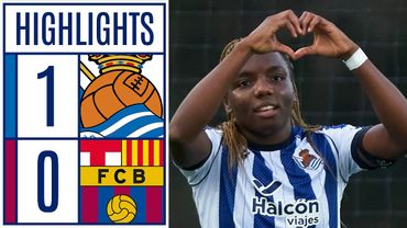 REAL SOCIEDAD 1 - 0 FC BARCELONA | RESUMEN LIGA F MOEVE