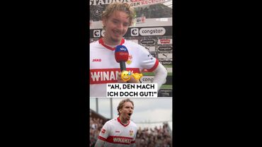 Nick Woltemade nach Sieg am Millerntor! 😍