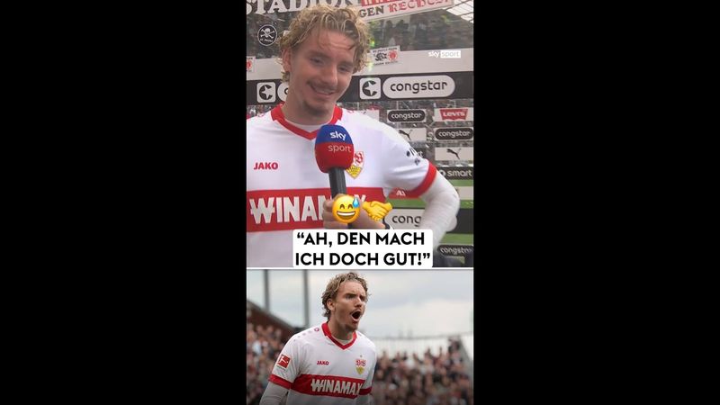 Nick Woltemade nach Sieg am Millerntor! 😍