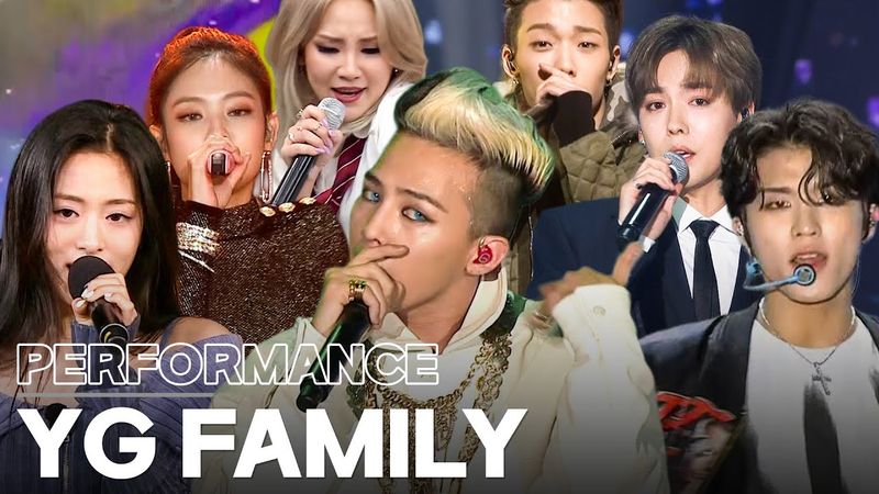 ⭐From BABYMONSTER & TREASURE to GD⭐ YG Family's Performance Compilation🔥