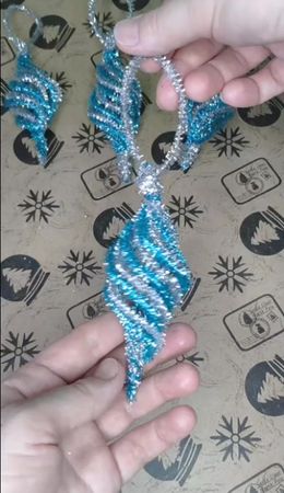 #изпроволоки #изпушистойпроволоки #елочнаяигрушка #наелкуигрушки #ело...