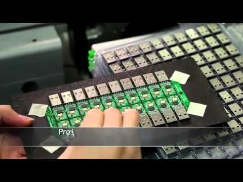 Как делают флешки и карты памяти.