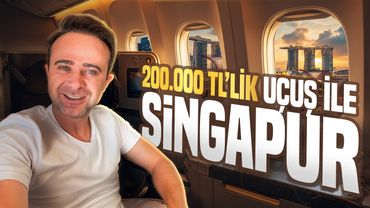 200.000 TL BUSINESS Uçak Bileti - Singapur’a Gidiyorum