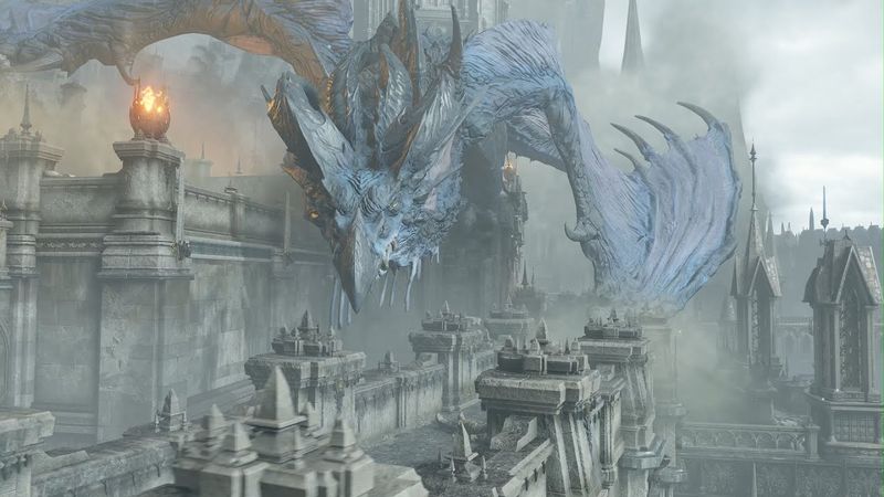 Как убить синего дракона и его лут demon's souls