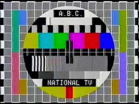 ABLV-4 Gippsland/Latrobe Valley, Victoria. Test card & sign on 1991