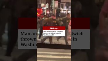 Man arrested after sandwich thrown at federal agent in Washington DC. #WashingtonDC
