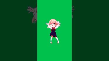 Green Screen Anime Girl Ui Shigure Dance