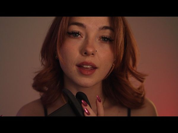 Handling your ears with care 💕 ASMR [ear cupping, dry ear rub, kisses, "shh", tapping & scratching]