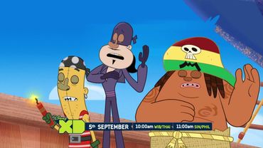 Disney XD Asia: Pirate Express Promo (Late-August 2015)