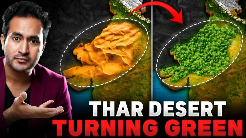 India's Insane Plan to Convert THAR DESERT into GREEN FOREST