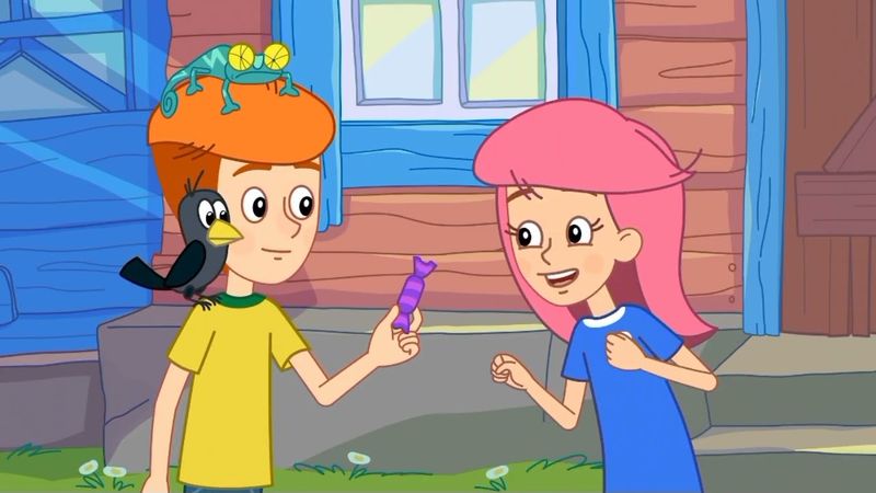 Простоквашино 6 сезон 22 серия "День друзей"