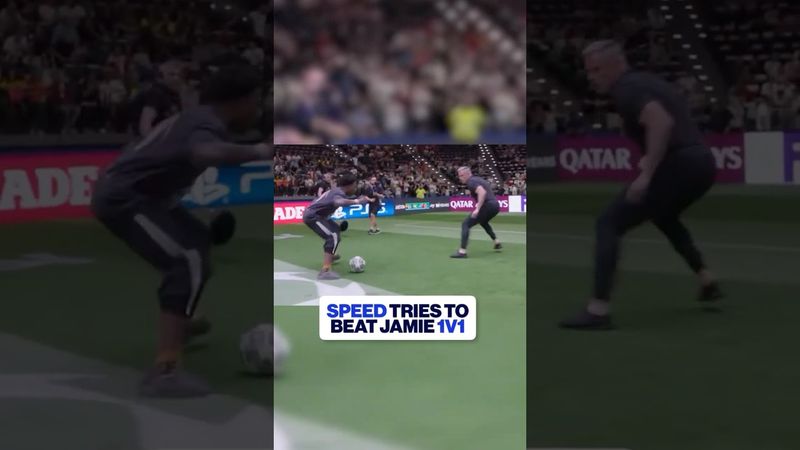 Speed And Jamie Go 1v1 ⚔️🤯| UCL Today | CBS Sports Golazo