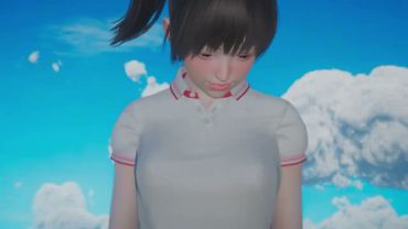 Cute Asian Girlfriend date - Giantess Growth