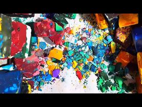 Welcome New ASMR Friend ❤️ Dyed Dusty Rainbow BSN 🌈🌈 @houseofchalk