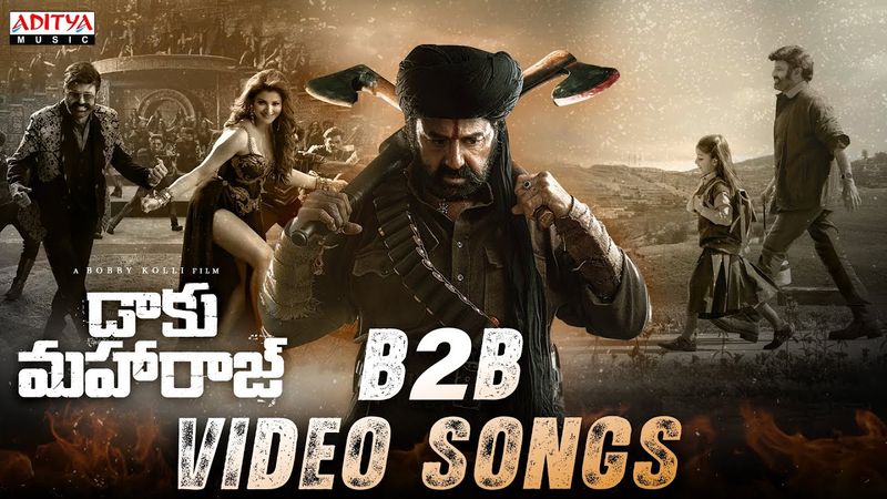 Daaku Maharaaj B2B Video Songs | NBK, Chandhini Chowdary | Bobby Kolli | Thaman S