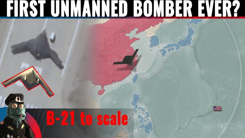 Breaking: B-21 sized stealth bomber spotted in China