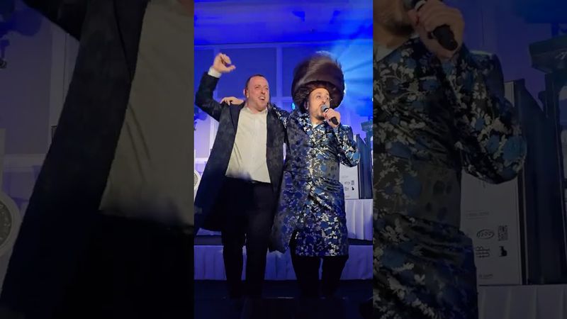 Sruli Green at the Wedding of Lipa Schmeltzer’s oldest son Moshe Yosef | שרולי גרין - ליפא שמלצר