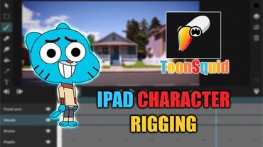 Gumball Watterson IPad character rigging | ToonSquid