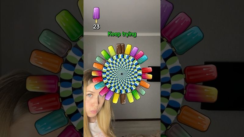 Ice Challenge🍦IMPOSSIBLE😭❤️#shorts