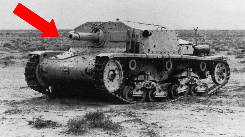 Итальянская маленькая САУ, которая громила огромные американские Шерманы | История Semovente M40