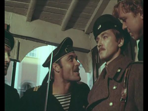 Государственная граница - Встреча матросов с офицером