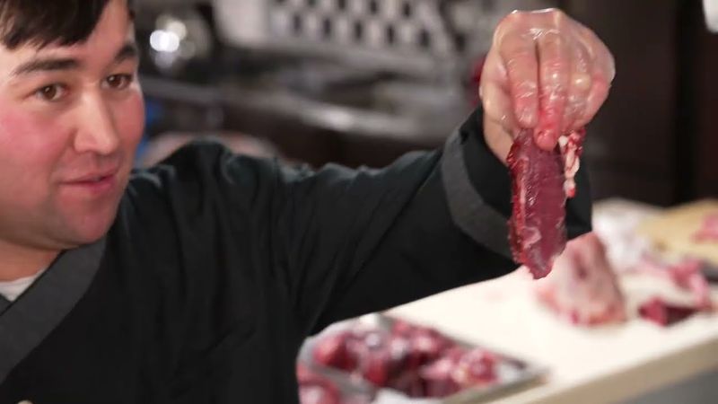 Как разделать мясную тушу? Лесной олень.