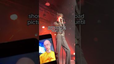 sombr has no chill grabbing the phone like that omg #sombr