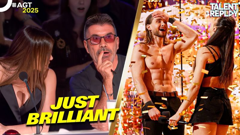 Duo Stardust NEVER Gives Up Gets Golden Buzzer | AGT 2025