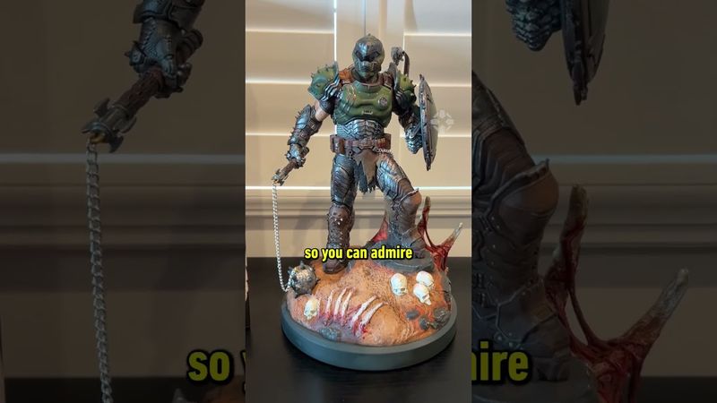 This DOOM Slayer figure is customizable