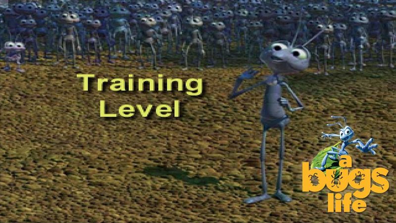 A Bug's Life - Training & Secret Bonus Level 1 (1998) [PC Game] - 4K/60