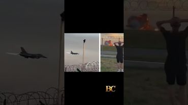 Pilot killed when F-16 jet crashes during preparations for a Polish air show