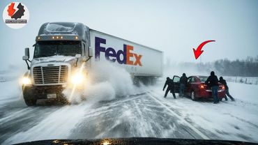 Idiots in Winter Trucks: How Snow and Ice Turn Small Mistakes Into Big Danger Caught on Camera #4