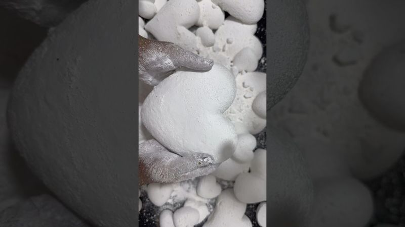 Plain Heart Chalk ASMR Crush #shorts