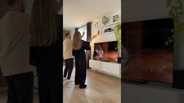 Вова не смог устоять 😂 #challenge #dance #familygames #immersive #trend