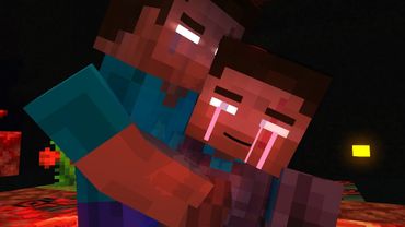 // Secret Garden ❤️🌹🥀✨ Herobrine x Steve + (Male ver) //