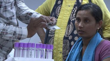 Air India crash: families of victims give DNA samples at hospital | AFP