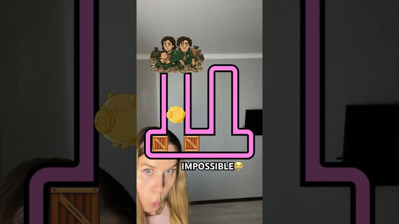 Squid Game Challenge🆘😭IMPOSSIBLE😭#shorts