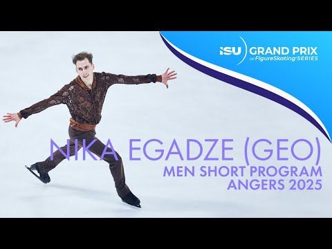 Nika EGADZE | Men Short Program | Angers 2025 | #GPFigure