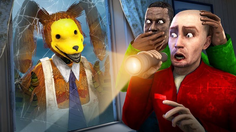 ТЫКВЕННЫЙ КРОЛИК! СТРАШНЫЙ КРОЛИК ОХОТИТСЯ НА НАС! УГАР И БЕЗУМИЕ В Garry`s Mod