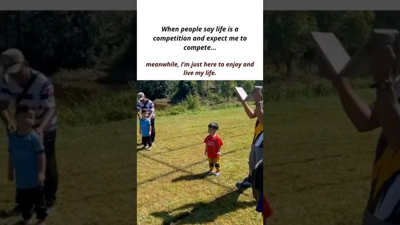 meanwhile, I'm just here to enjoy and live my life.🙌🏻