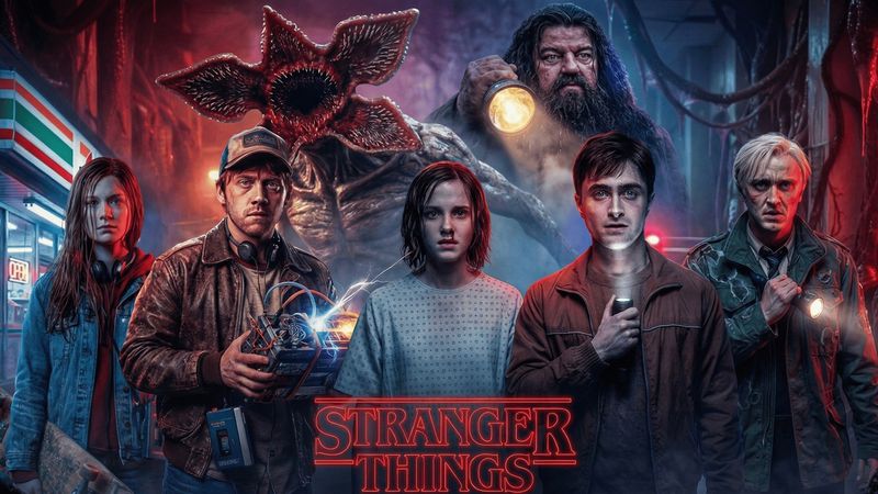 Strange Things but with the characters from Harry Potter!