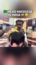 $1 Head Massage in India #india #massage 