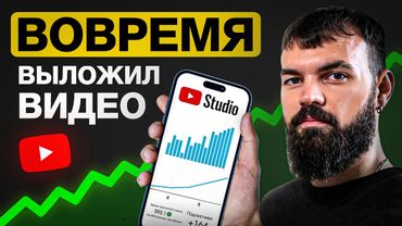 Ты публикуешь видео НЕ В ТО ВРЕМЯ, поэтому у тебя МАЛО просмотров