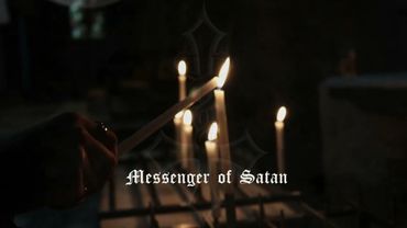 Embraced by Darkness  - Messenger of Satan [Official Lyric Video / Black Metal] HQ